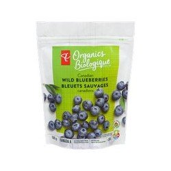 PC Organics Frozen Canadian Wild Blueberries 600 g