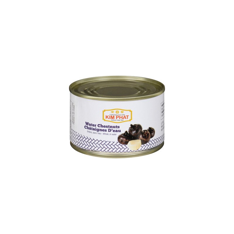 Kim Phat Water Chestnuts Whole in Water 227 g