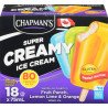 Chapman's Super Creamy Ice Cream Bars Assorted Ice Cream in Water Ice 18 x 75 ml