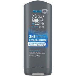 Dove Men+Care Body+Hair+Face Wash Power + Renew 400 ml