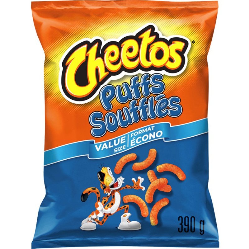 Cheetos Puffs Value Size Cheese Snacks 390 g