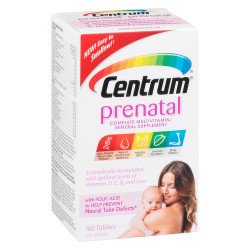 Centrum Prenatal Complete Multivitamin 100's
