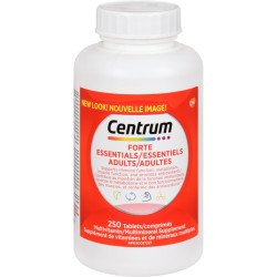 Centrum Forte Essentials Multivitamin Adult 250's