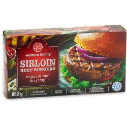 Western Family Sirloin Beef...