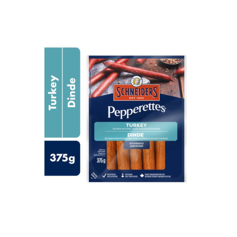 Schneiders Pepperettes Turkey 375 g