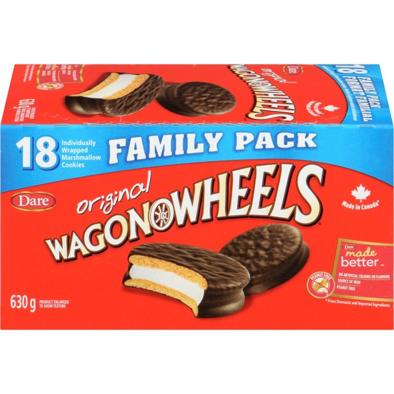 Dare Original Wagon Wheels Family Pack 630 g