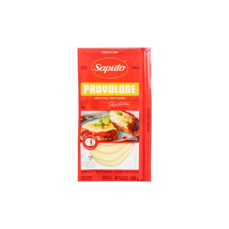 Saputo Cheese Slices Provolone 180 g