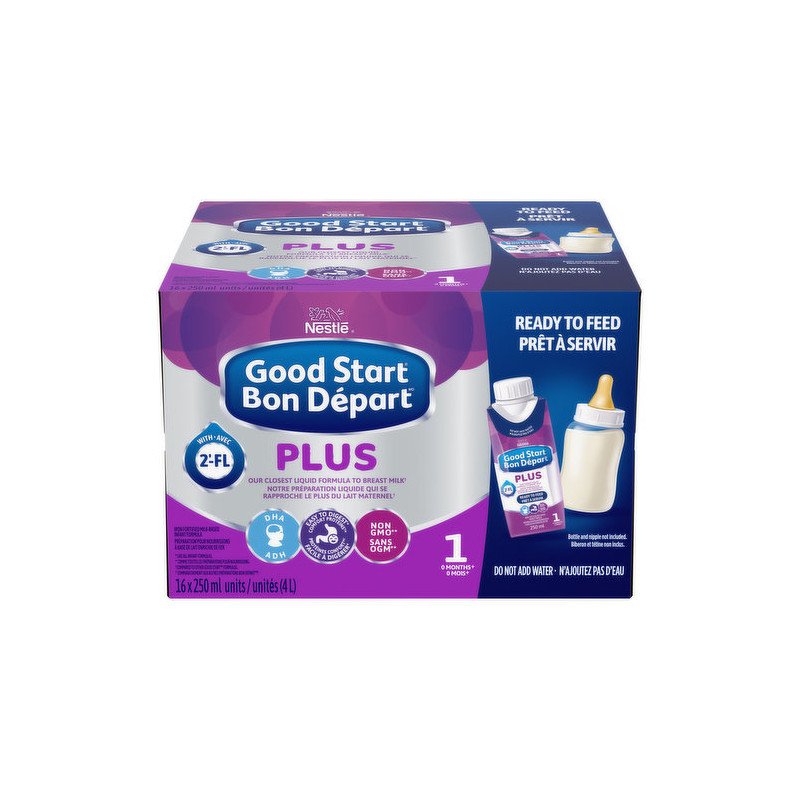 Nestle Good Start Plus 1 Ready to Feed Non-GMO 16 x 250 ml