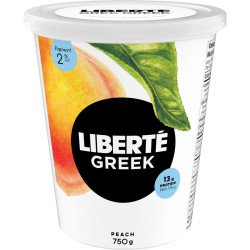 Liberte Greek Yogurt Peach...