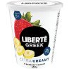 Liberte Greek Extra Creamy Yogurt Strawberry Banana 5% 650 g