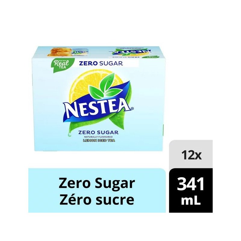 Nestea Zero Sugar Iced Tea 12 x 341 ml
