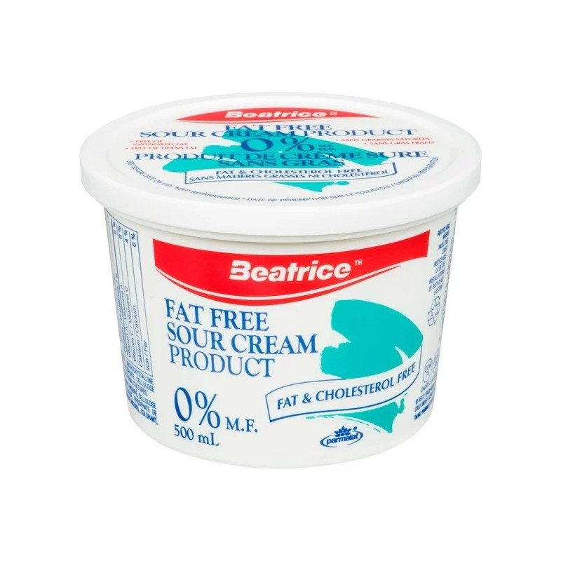 Beatrice Fat Free Sour Cream 0% 500 ml