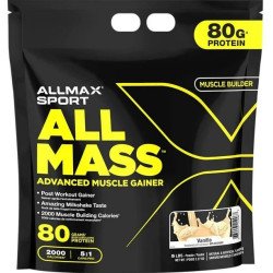 Allmax Sport Allmass Advanced Muscle Gainer Vanilla 2.27 kg