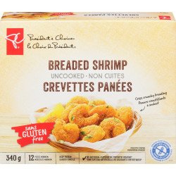 PC Gluten-Free Breaded Shrimp 340 g