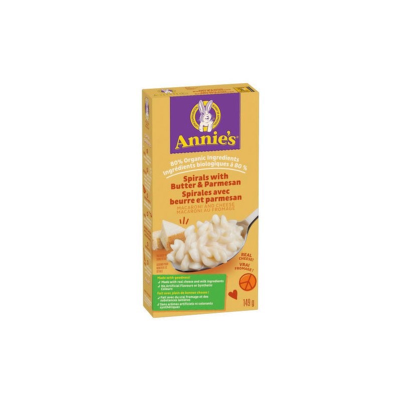 Annie’s Spirals with Butter & Parmesan 149 g