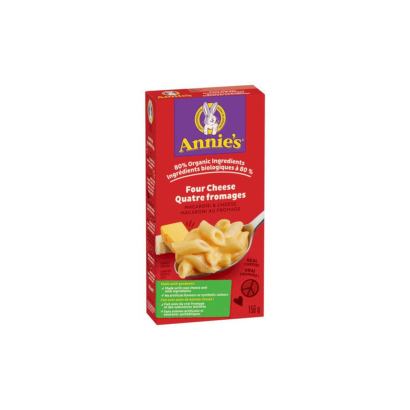 Annie's Four Cheese Macaroni & Cheese Four Cheese 156 g
