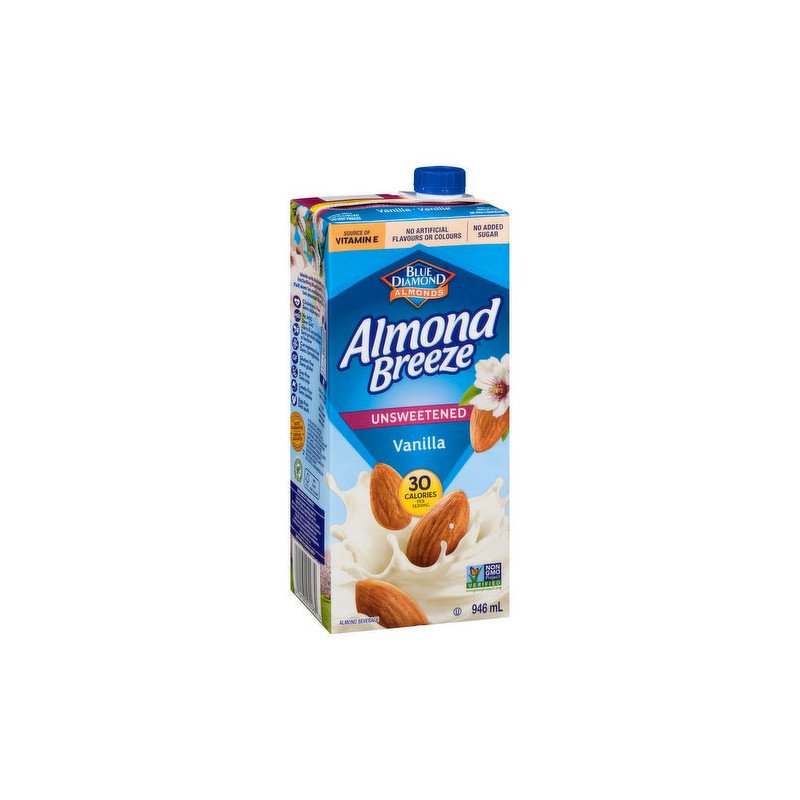 Blue Diamond Almond Breeze Vanilla Unsweetened 946 ml