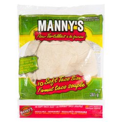 Manny's Flour Tortillas...