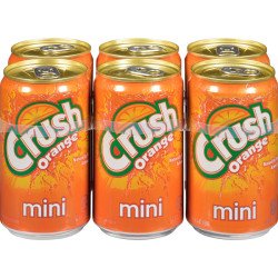 Orange Crush Mini Cans 6 x...