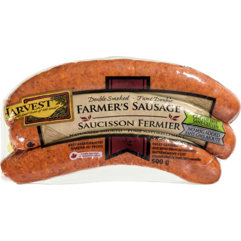 Harvest Double Smoked Farmer's Sausage 500 g