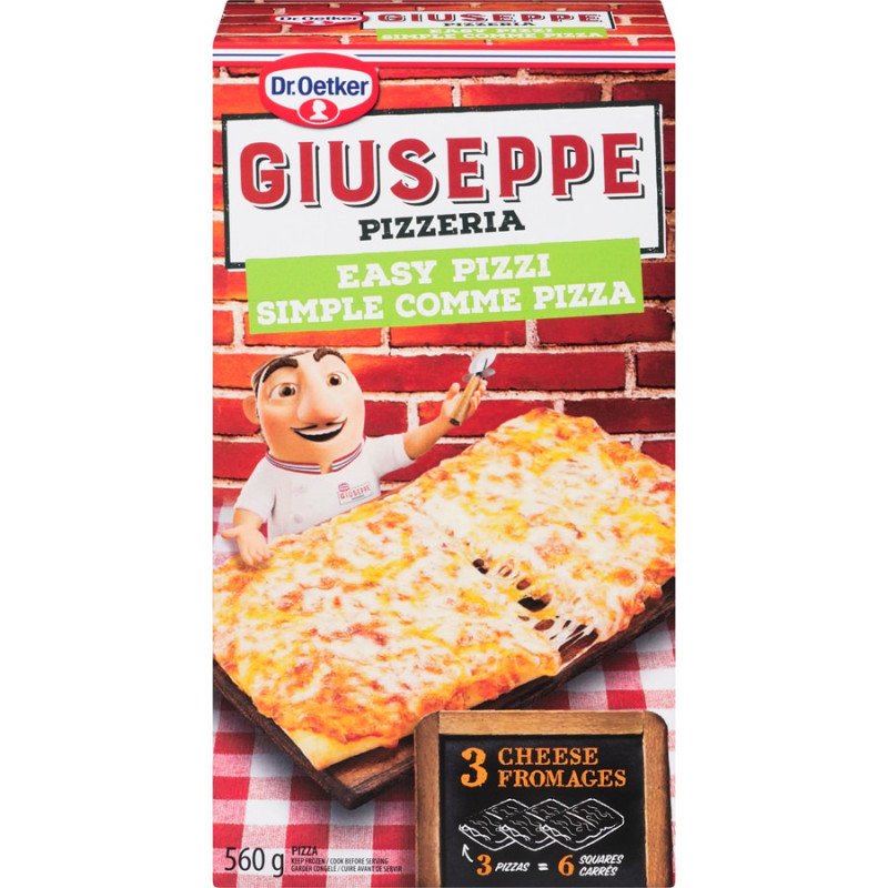 Dr Oetker Giuseppe Pizzeria Easy Pizzi 3 Cheese 560 g