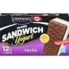 Chapman's Super Sandwich Frozen Yogurt Vanilla 12 x 120 ml