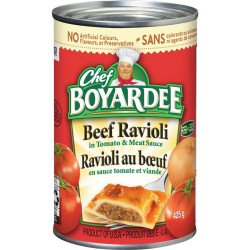 Chef Boyardee Beef Ravioli...