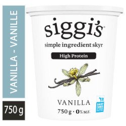 Siggi’s Skyr Yogurt Vanilla...