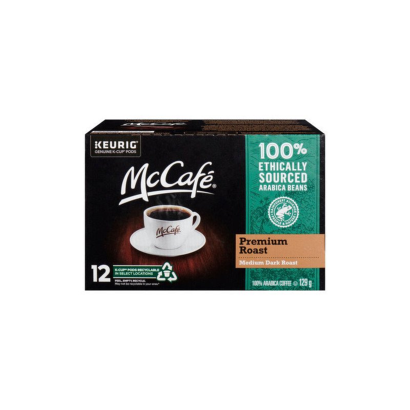 McCafe Medium Dark Roast Coffee K-Cups 129 g