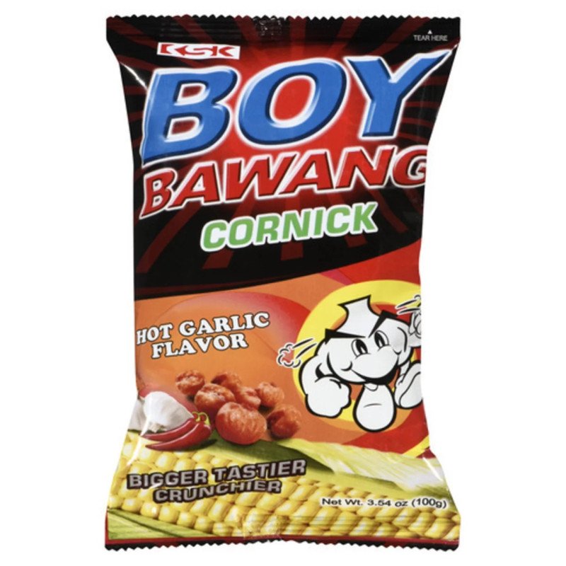 Boy Bawang Cornick Hot Garlic Flavor 100 g