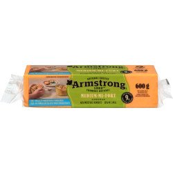 Armstrong Light Medium Cheddar Cheese 600 g