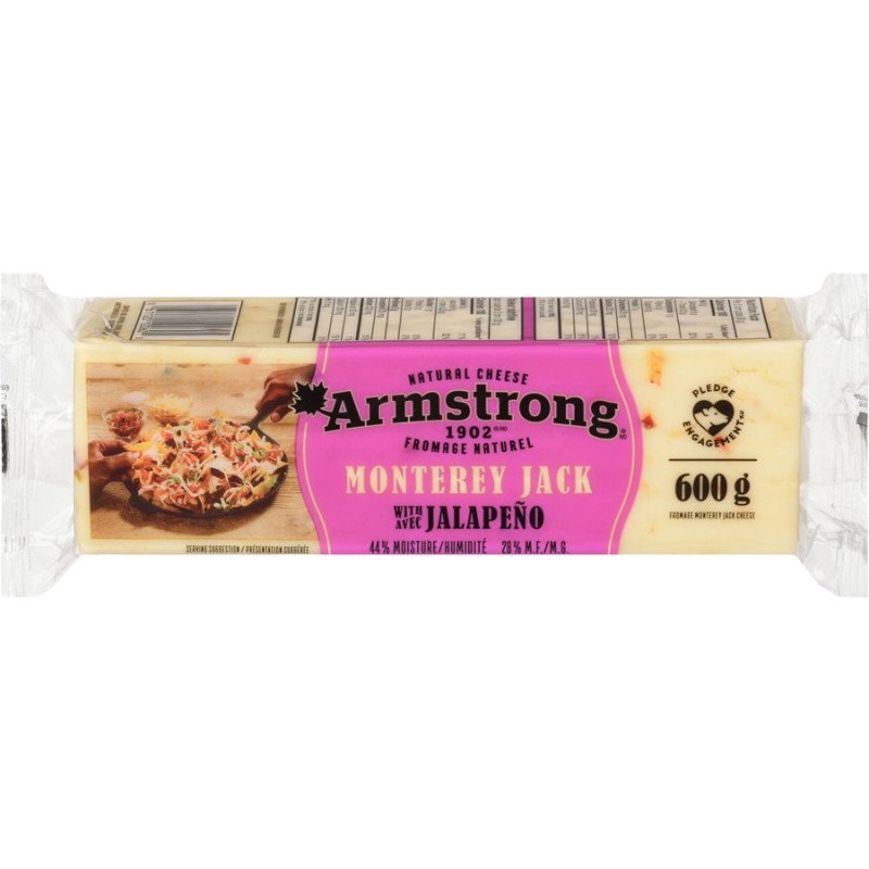 Armstrong Monterey Jack with Jalapeno Cheese 600 g