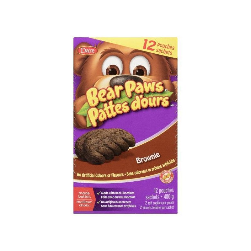 Dare Bear Paws Brownie 480 g