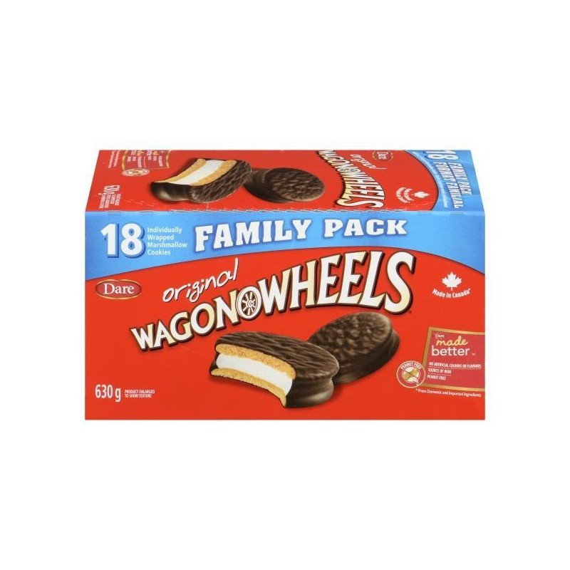 Dare Wagon Wheels Original Marshmallow Cookie 630 g