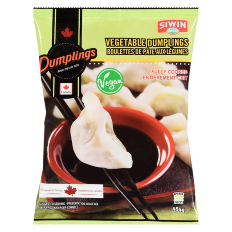 Siwin Vegan Vegetable Dumplings 454 g