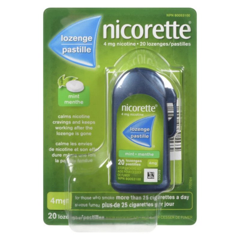 Nicorette Mint Lozenges 4 mg 20’s