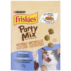 Friskies Party Mix Cat Treats Gourmet Crunch with Real Chicken 170 g