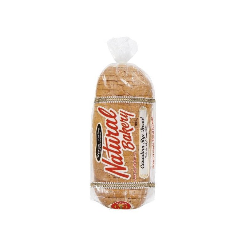 Natural Bakery Canadian Rye Bread 900 g