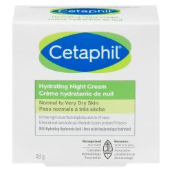Cetaphil Hydrating Night Cream Normal to Dry Skin 48 g