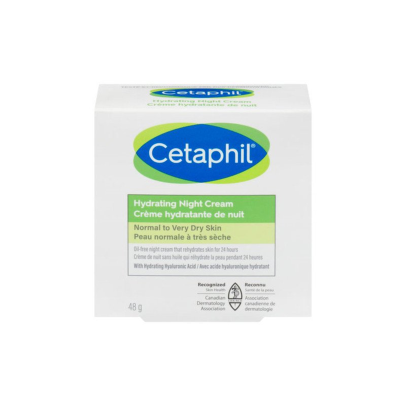 Cetaphil Hydrating Night Cream Normal to Dry Skin 48 g