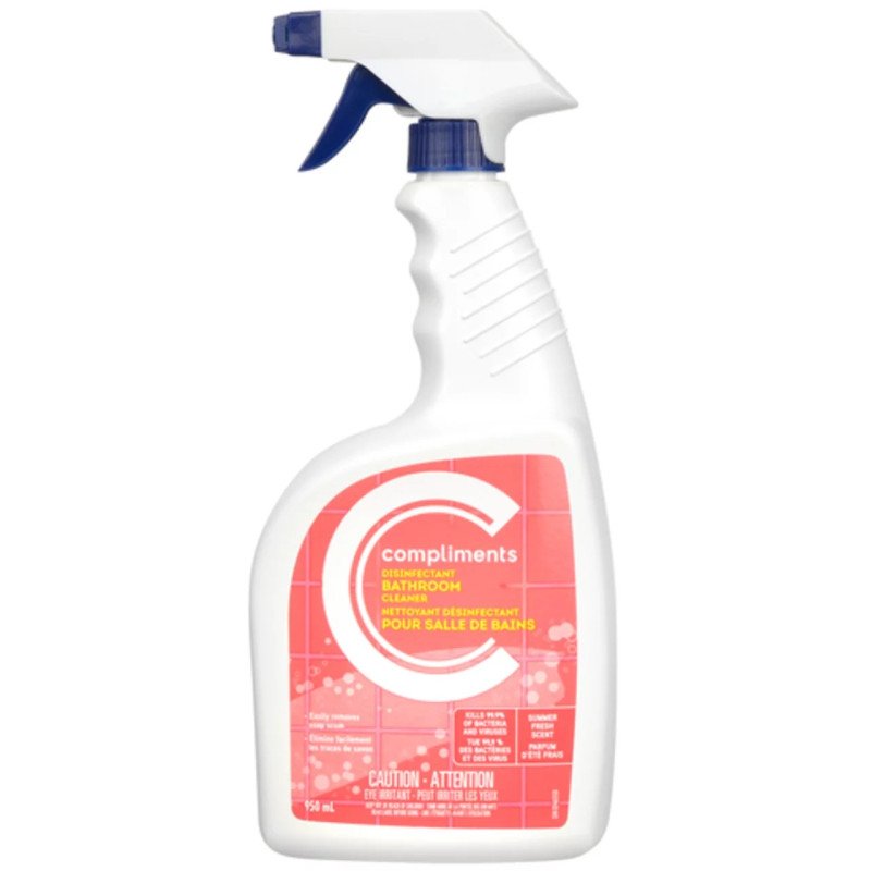 Compliments Disinfectant Bathroom Cleaner Lemon 950 ml