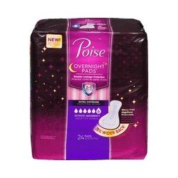 Poise Pads Overnight Extra...