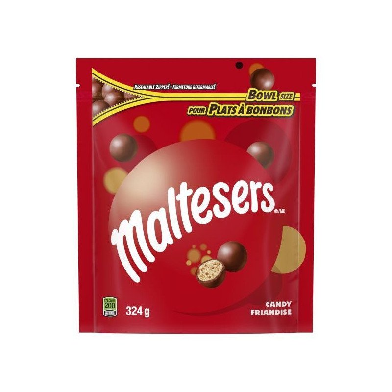 Mars Maltesers Bowl Size Stand Up Pouch 324 g