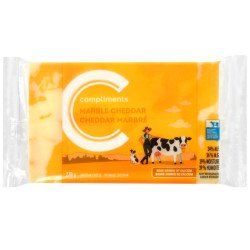 Compliments Marble Cheddar Cheese 270 g