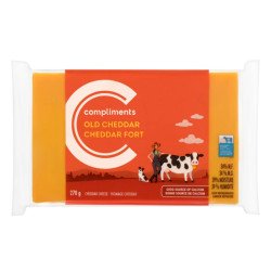 Compliments Old Cheddar Cheese 270 g
