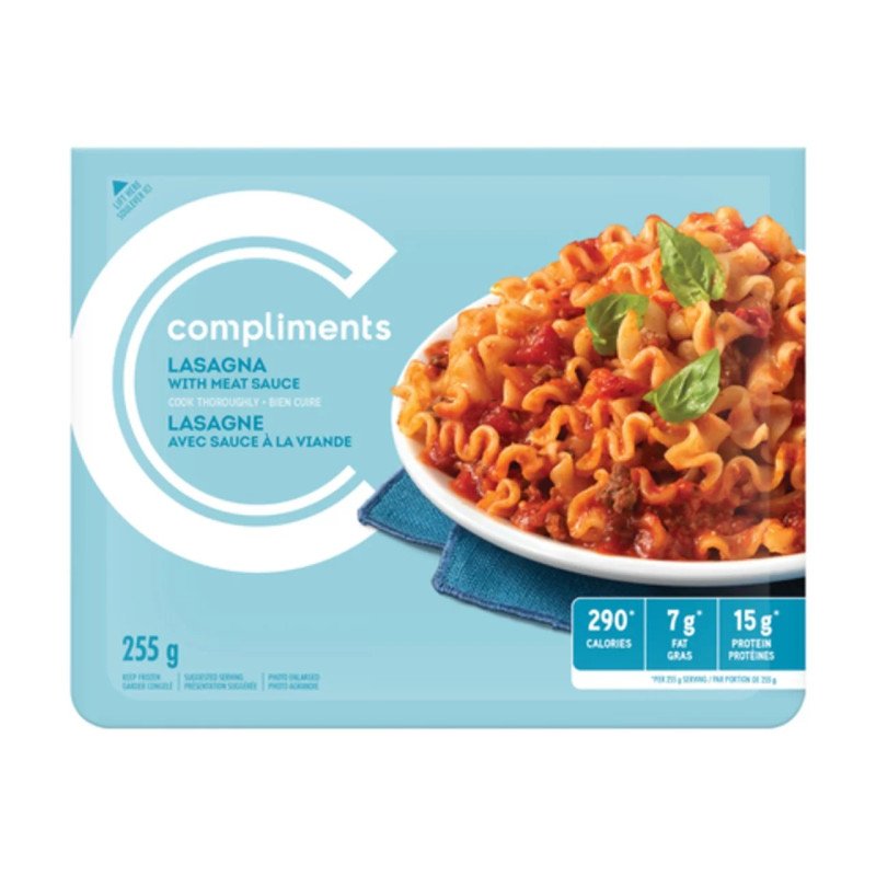 Compliments Lasagna with Meat Sauce 255 g