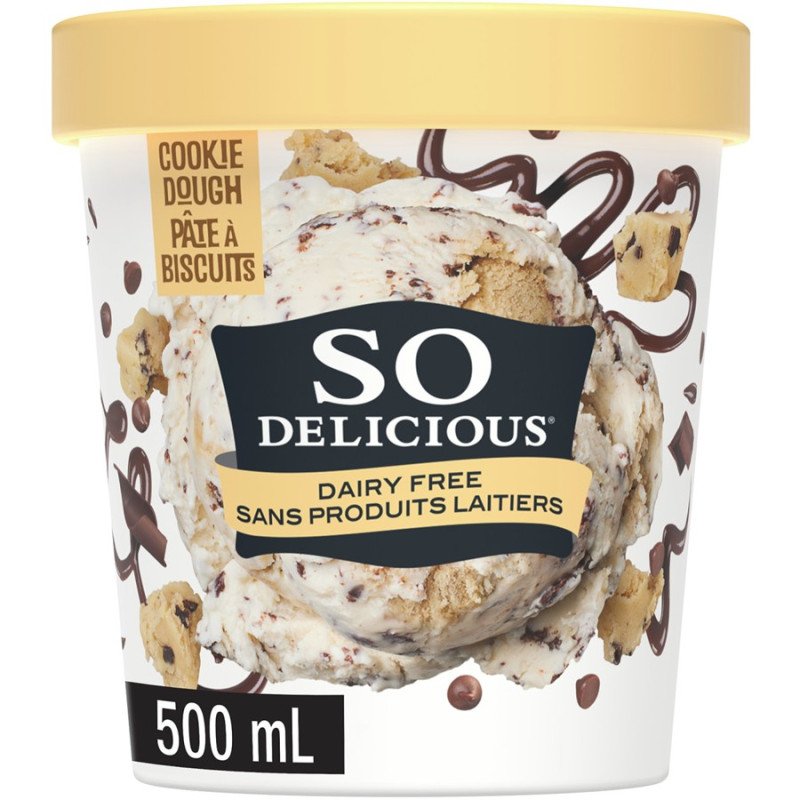 So Delicious Dairy-Free Cookie Dough Coconut Dessert 500 ml