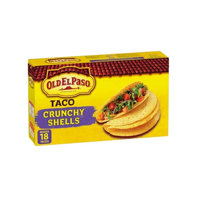 Old El Paso Taco Crunchy Shells 18's 191 g