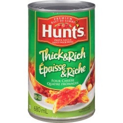 Hunt's Thick & Rich Pasta Sauce Four Cheese 680 ml