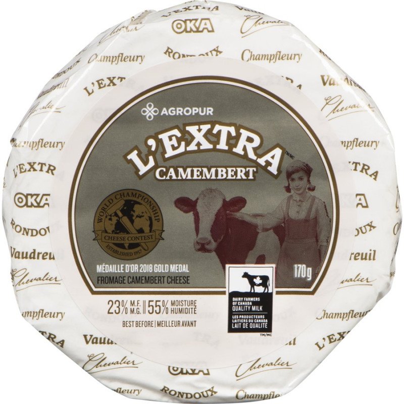 Agropur L’Extra Camembert Cheese 170 g